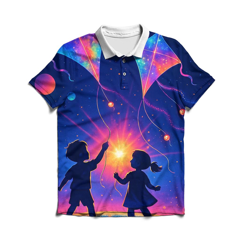 Supernova Kite Festival custom polo shirts