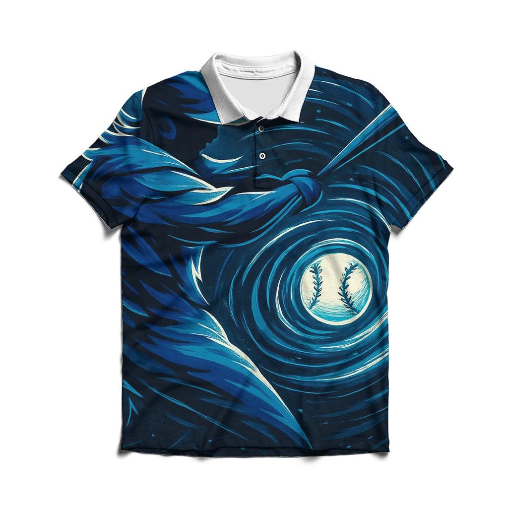 Blue Jays Velocity Vortex Swing branded logo polo shirts