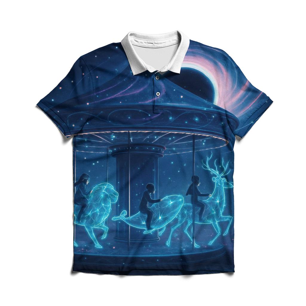 Eventide Black Hole Carousel casual sports polo shirts