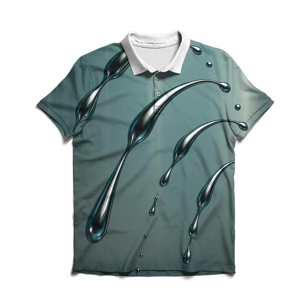 Mercury Rain Parabola premium cotton polo shirts