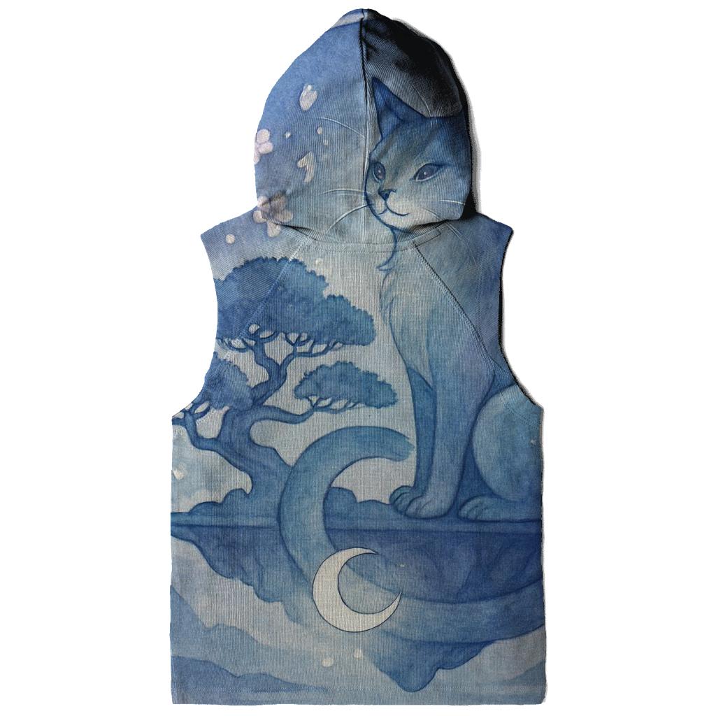 Lunar Bonsai Guardian Cat premium hoodies