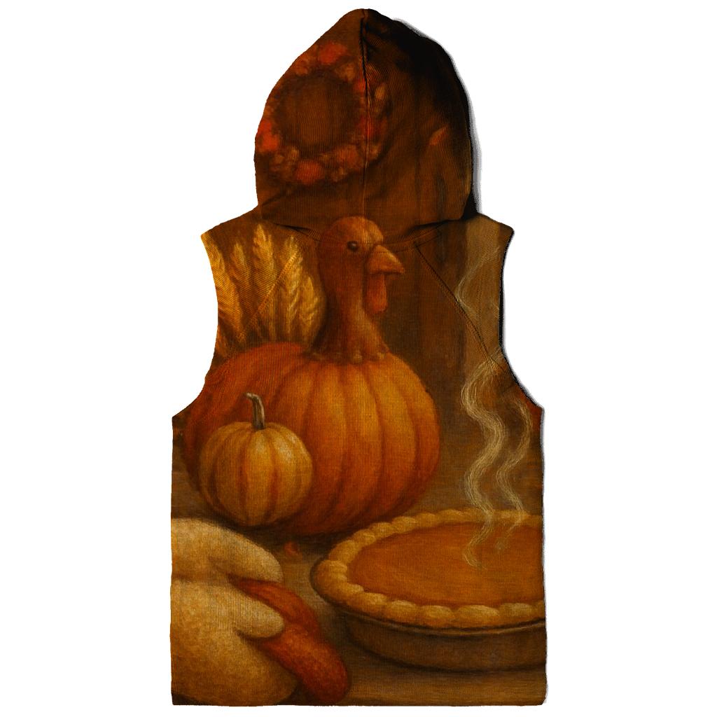 Lanternlit Harvest Welcome Porch embroidered hoodies
