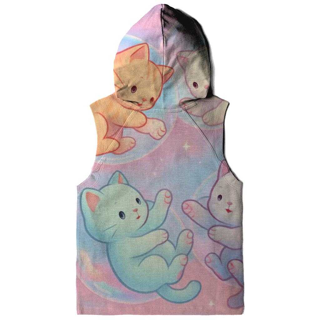 Bubble Dream Kitten Carousel graphic hoodies