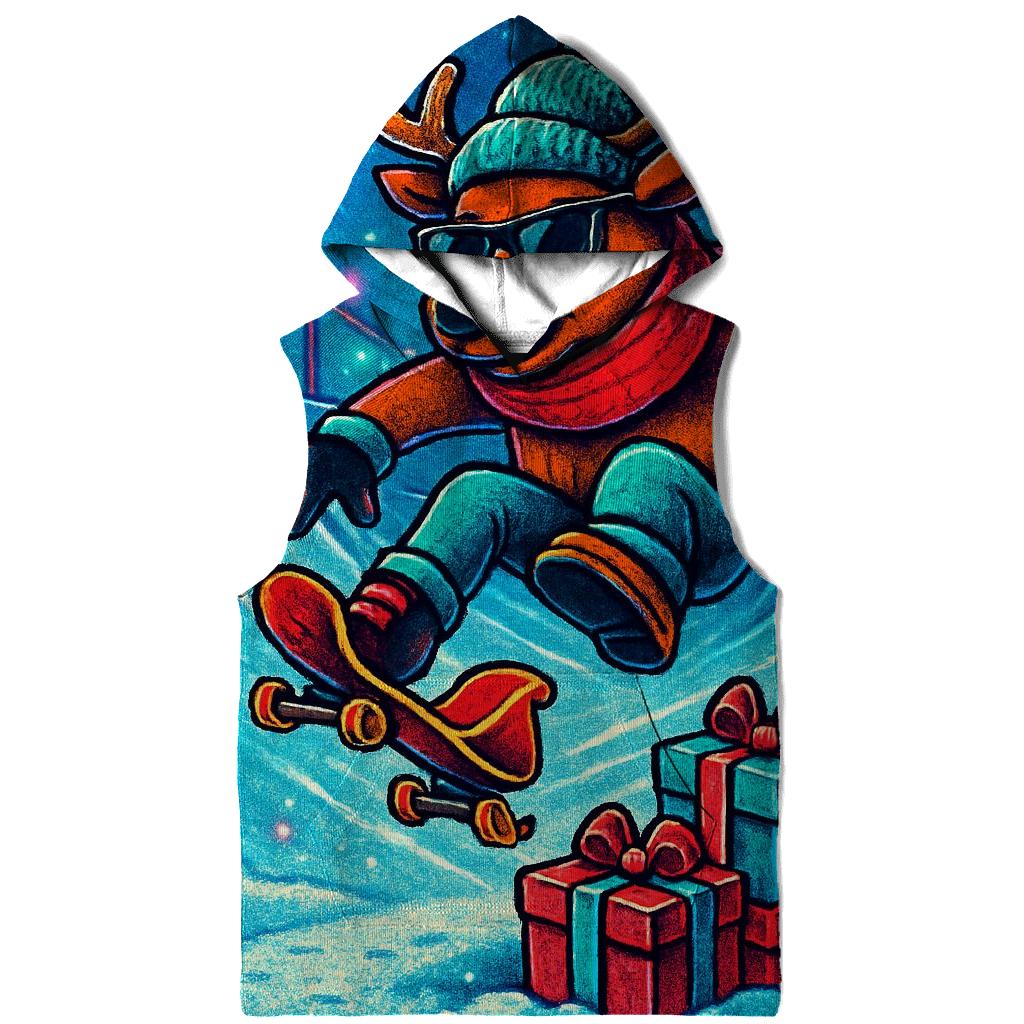 Reindeer Skatepark Sleigh Flip hoodie styles
