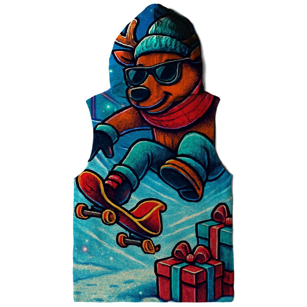 Reindeer Skatepark Sleigh Flip hoodie styles