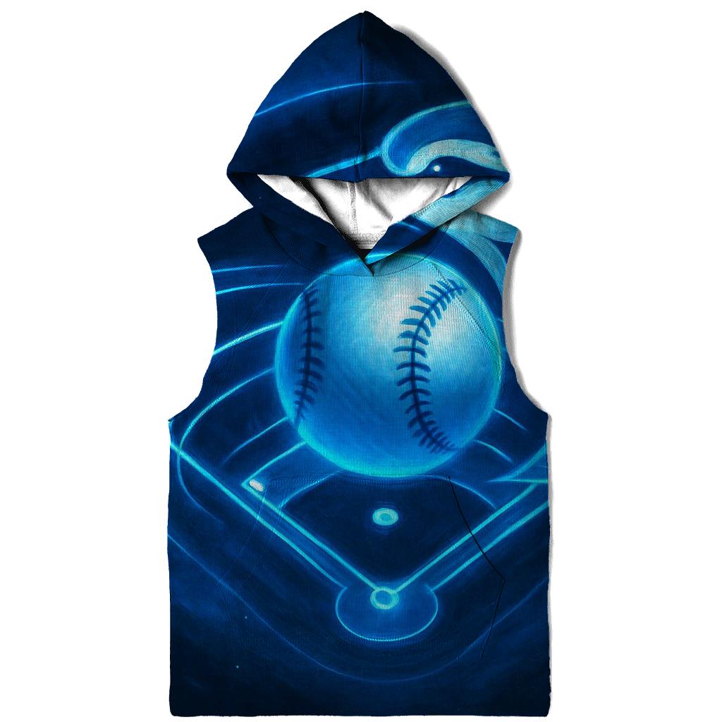 Midnight Diamond With Blue Jays Orbit premium hoodies