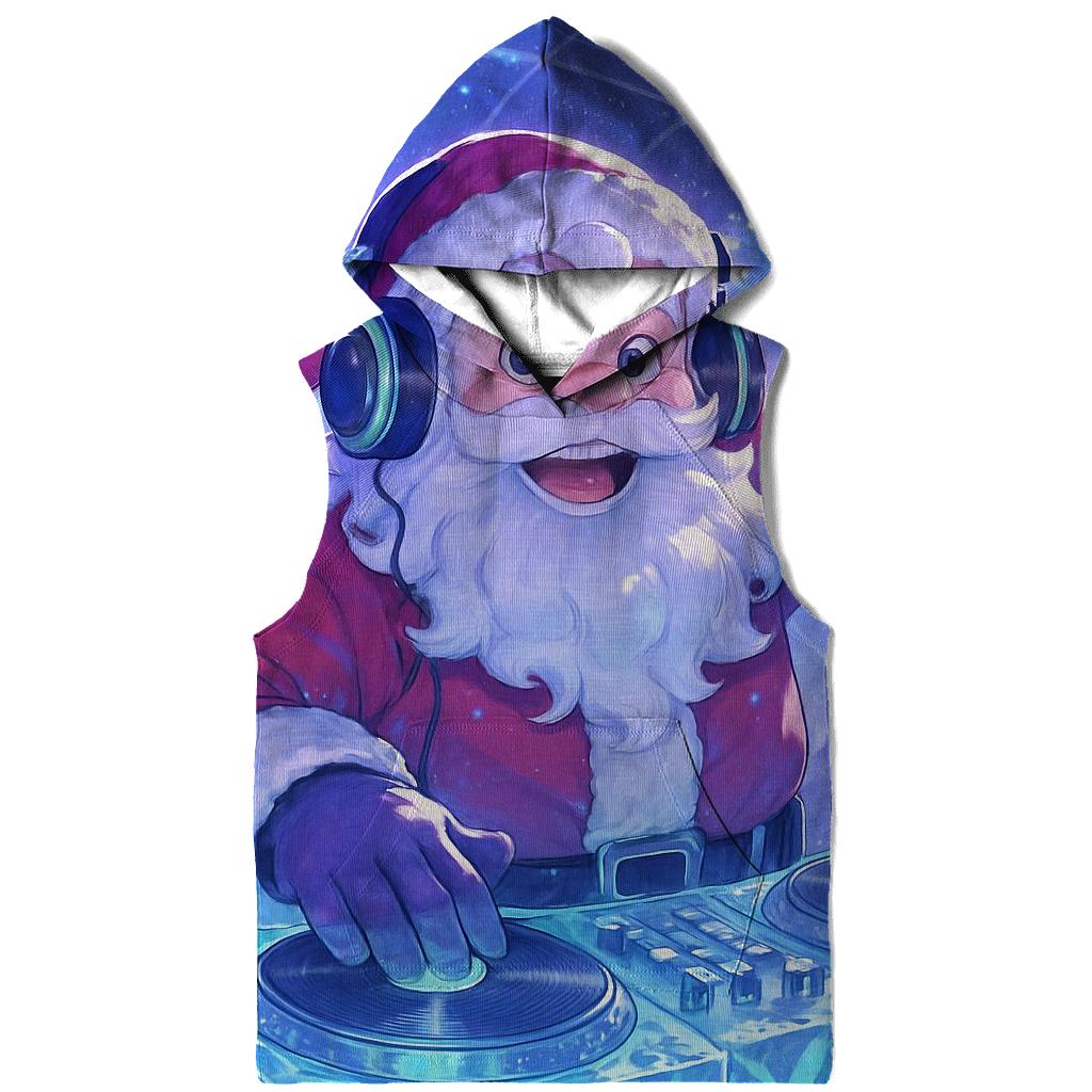 Santa DJ At The Polar Light Dome hoodie designs