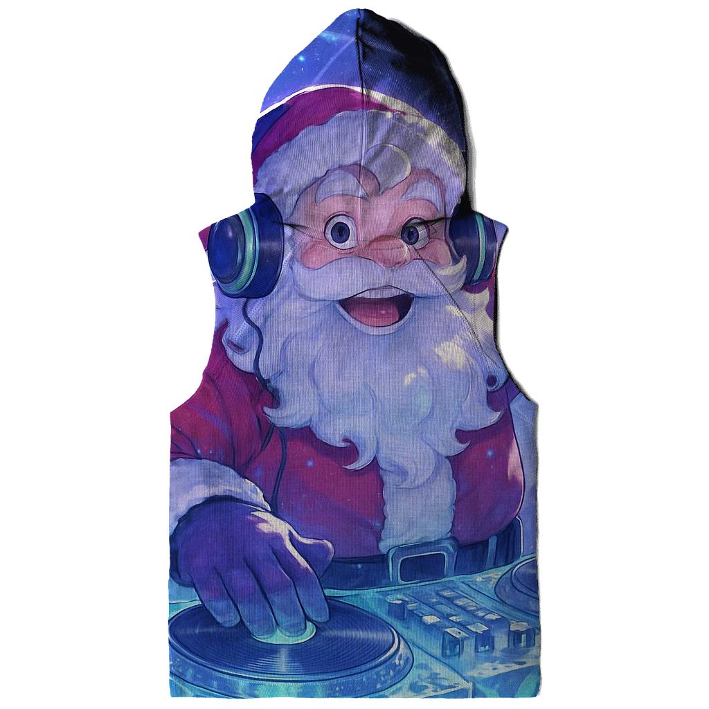 Santa DJ At The Polar Light Dome hoodie designs