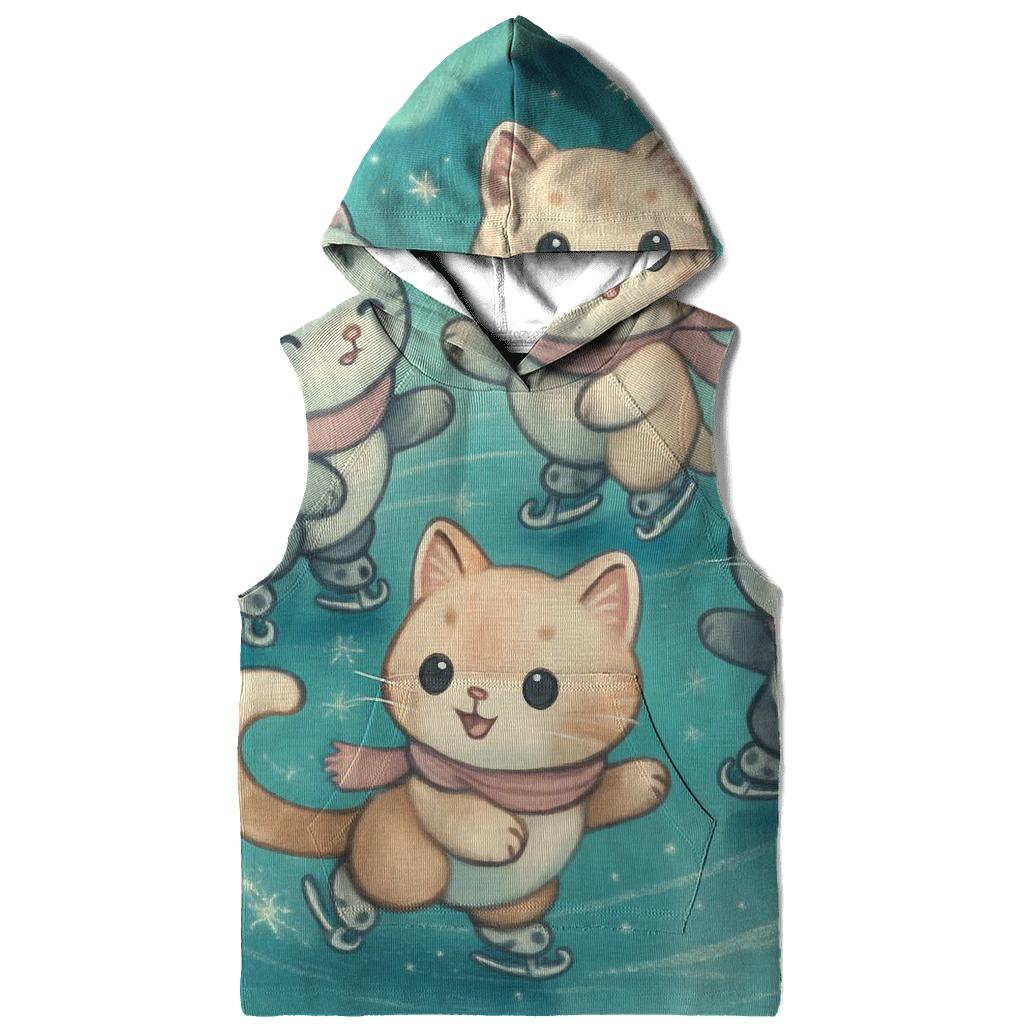 Crystal Pond Kitty Skaters heavyweight hoodies