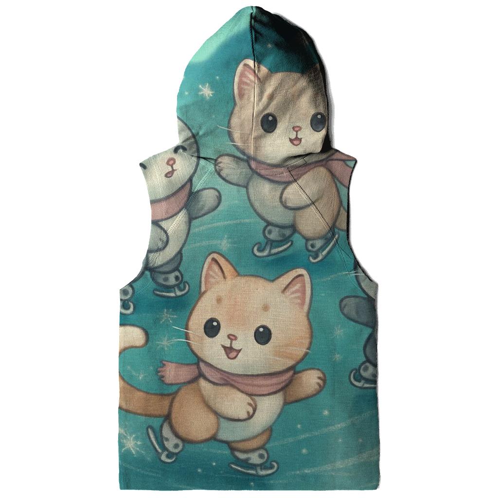 Crystal Pond Kitty Skaters heavyweight hoodies