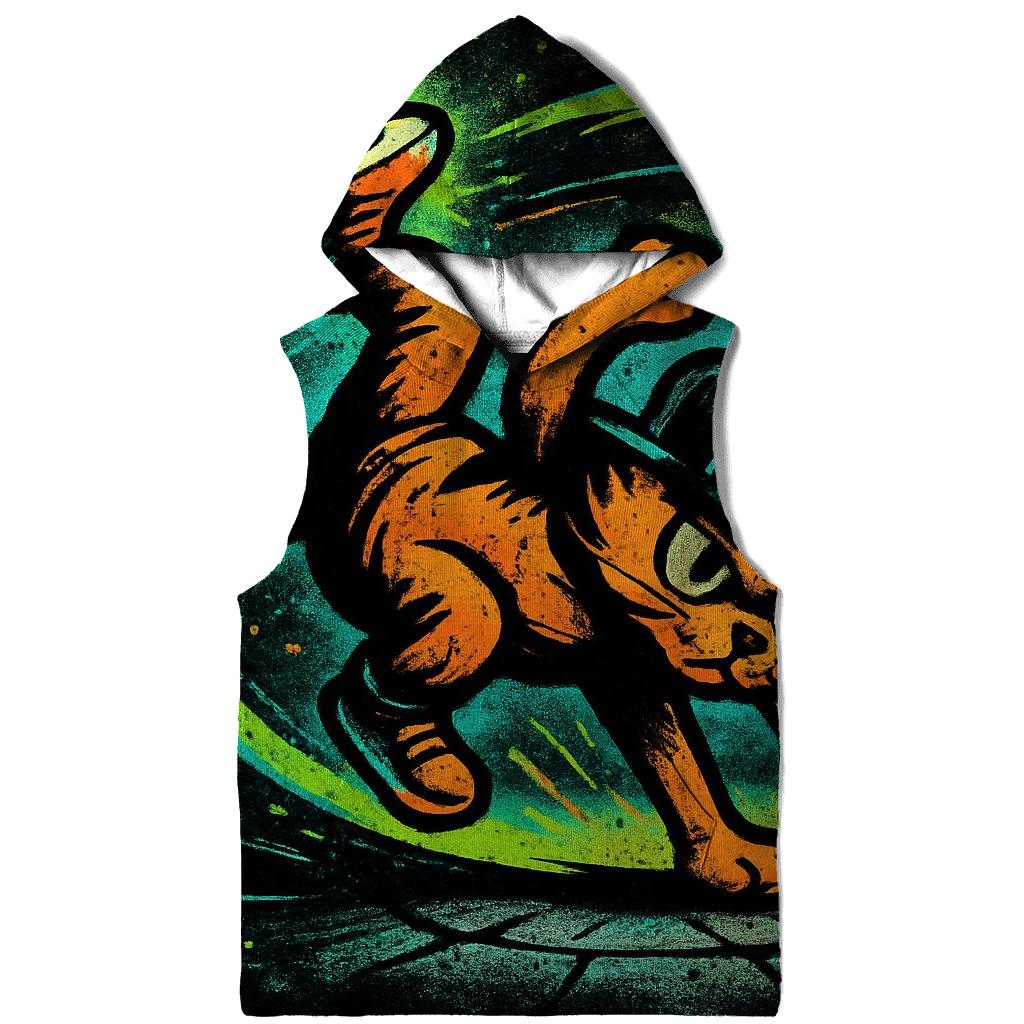 Graffiti Meteor Breakdance Cat hoodie styles