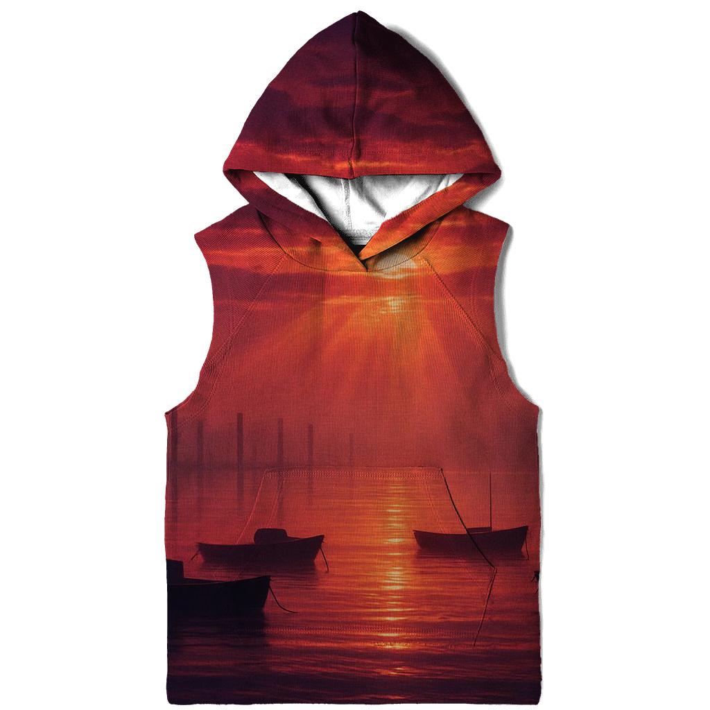 Crimson Cloud Harbor Drift heavyweight hoodies