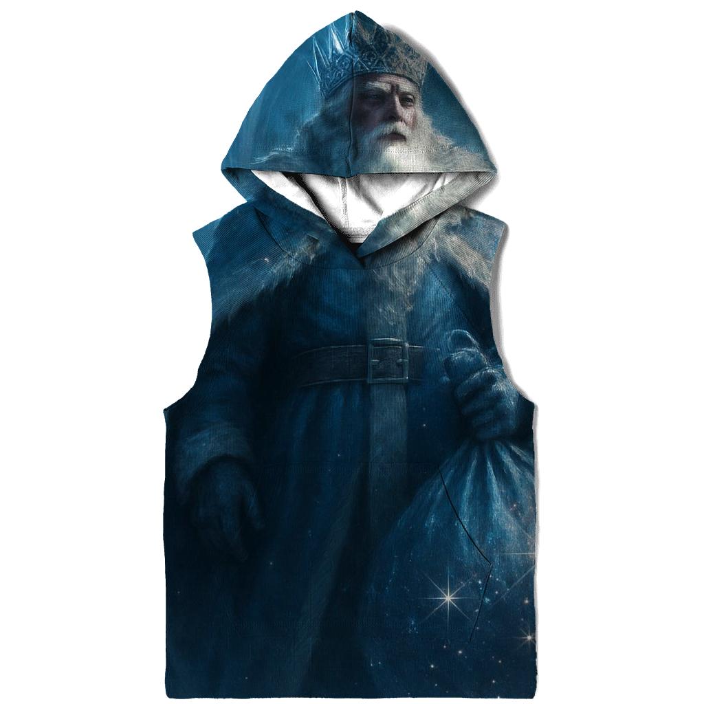 Crystal Crown Santa In Snow Cathedral hoodies fashion