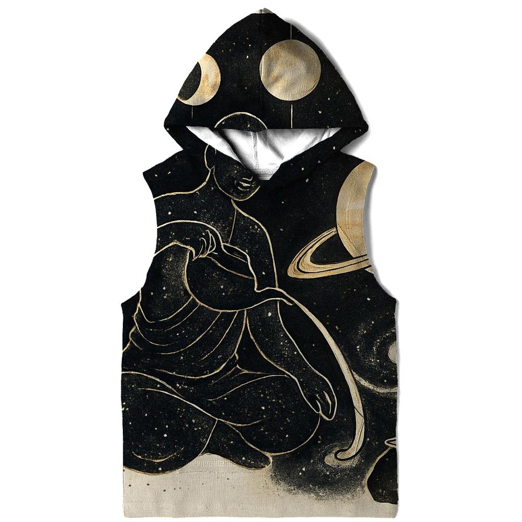 Midnight Orbital Tea Ceremony premium hoodies