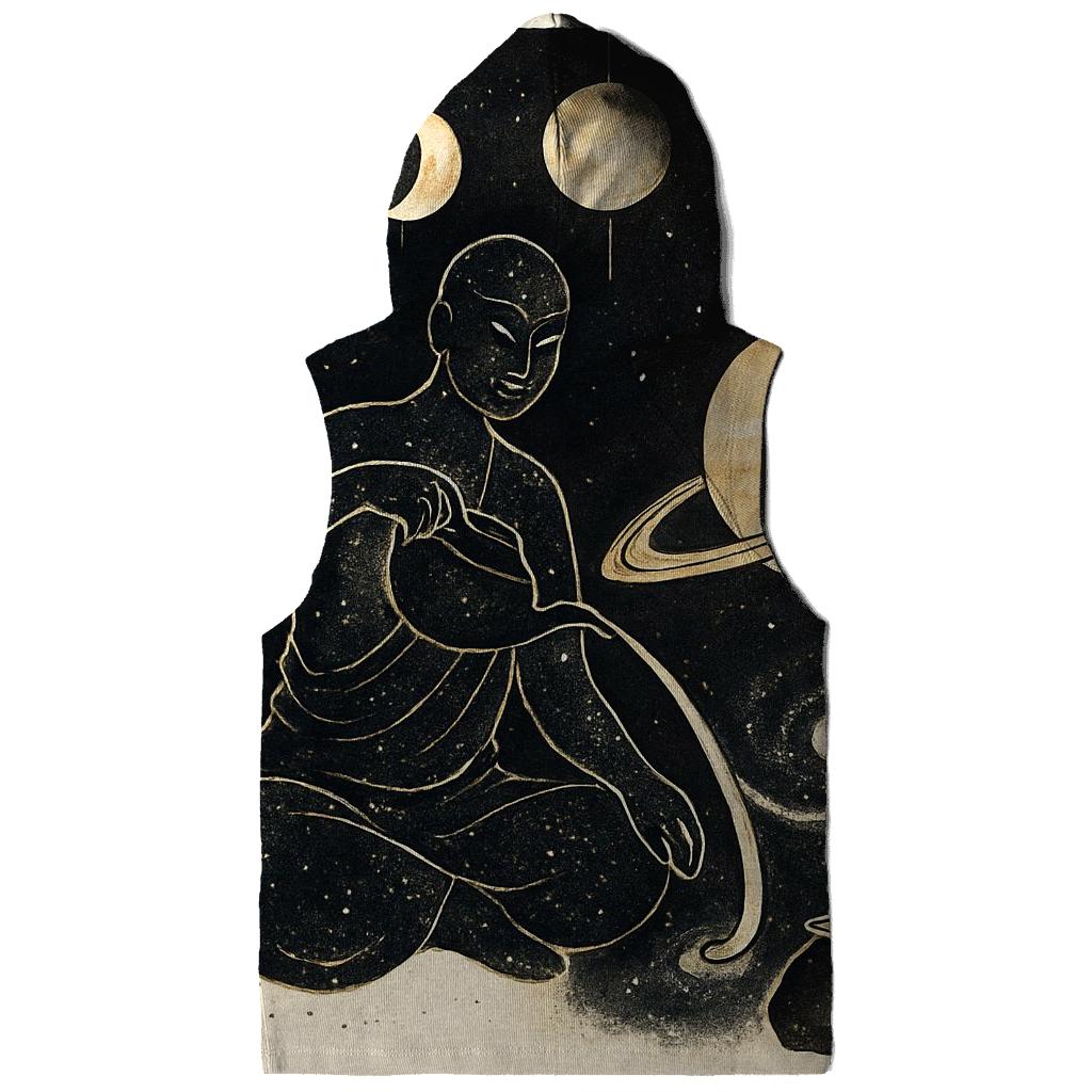 Midnight Orbital Tea Ceremony premium hoodies