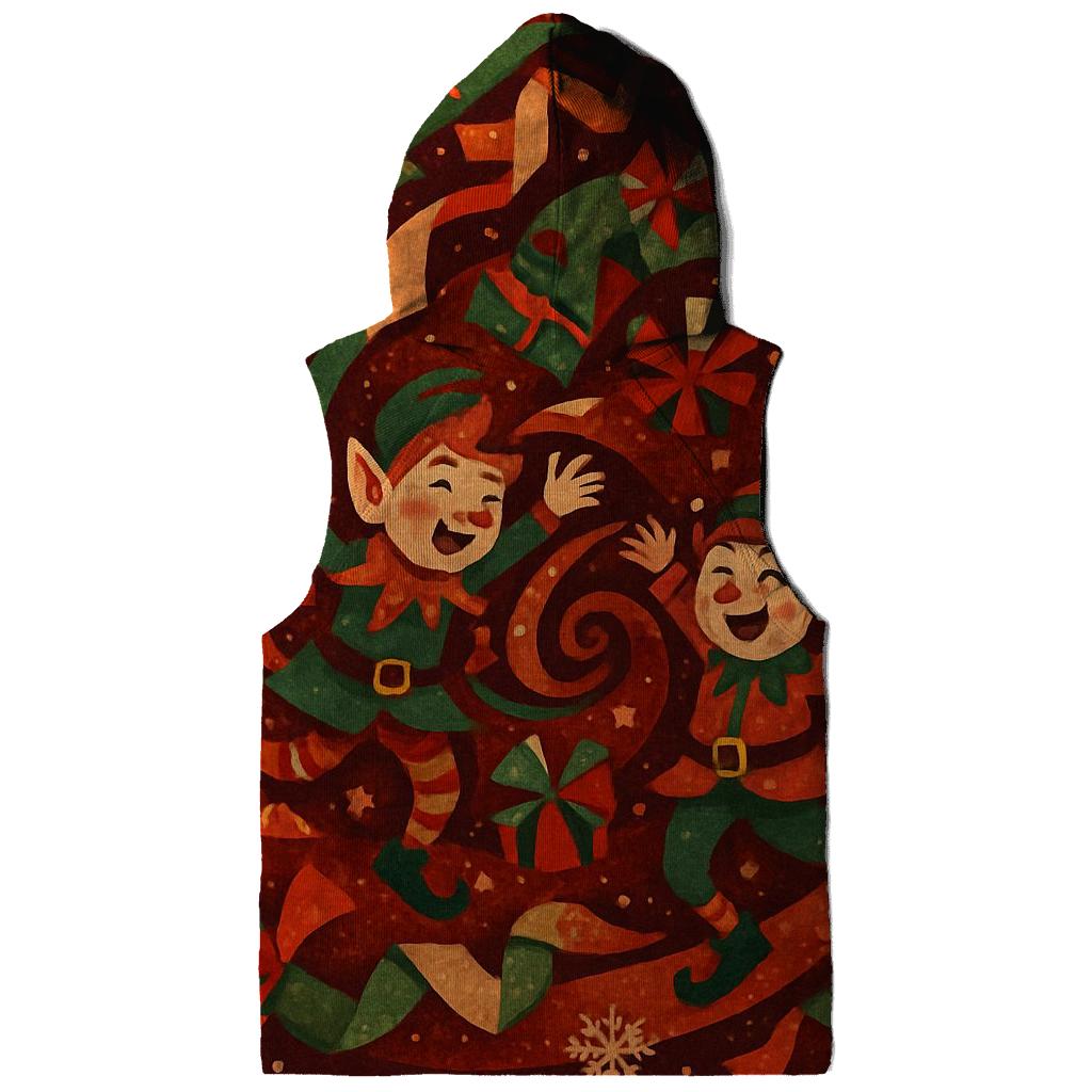Elf Workshop Gift Wrap Tornado hoodies fashion
