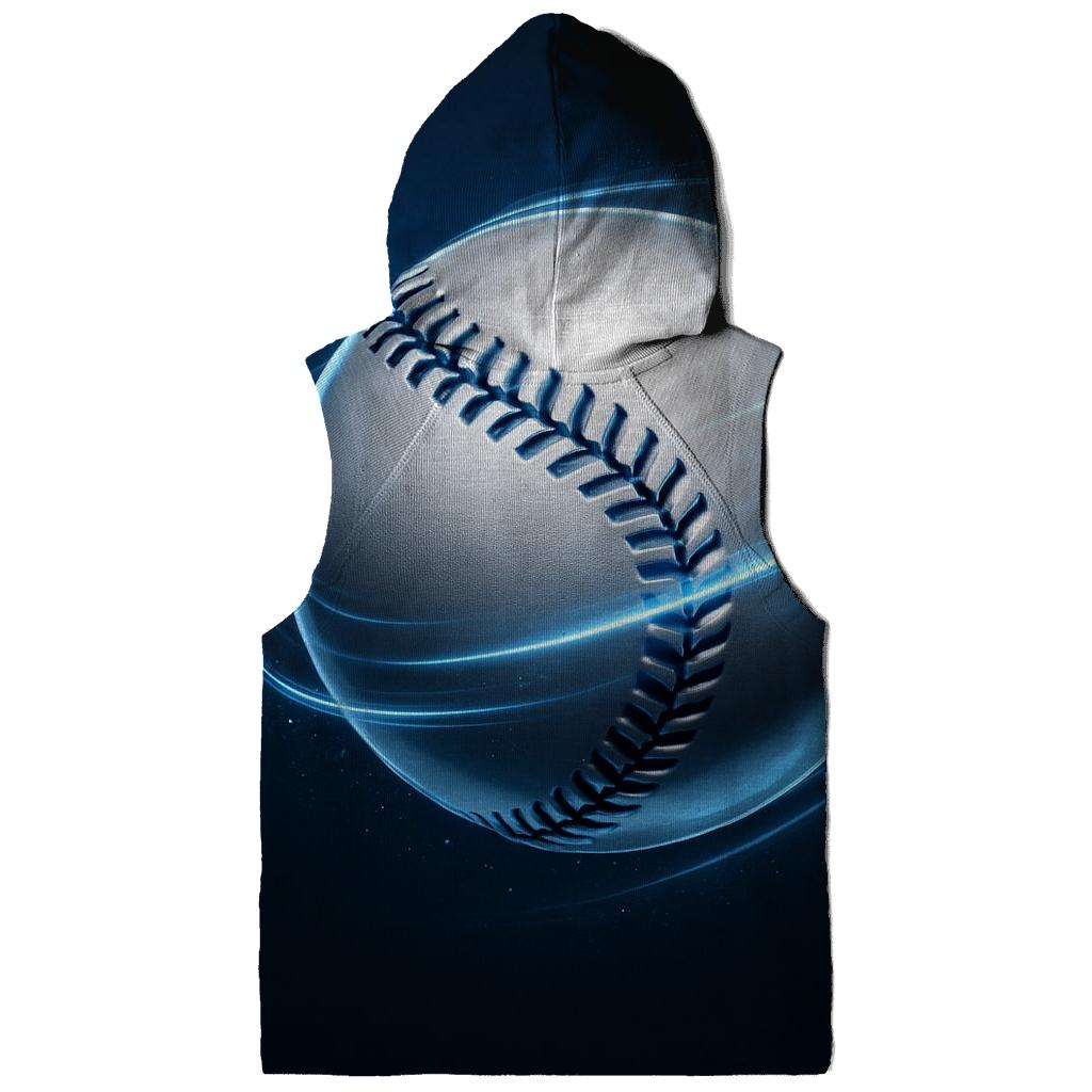 Icy Seams Time Spiral zip-up hoodies
