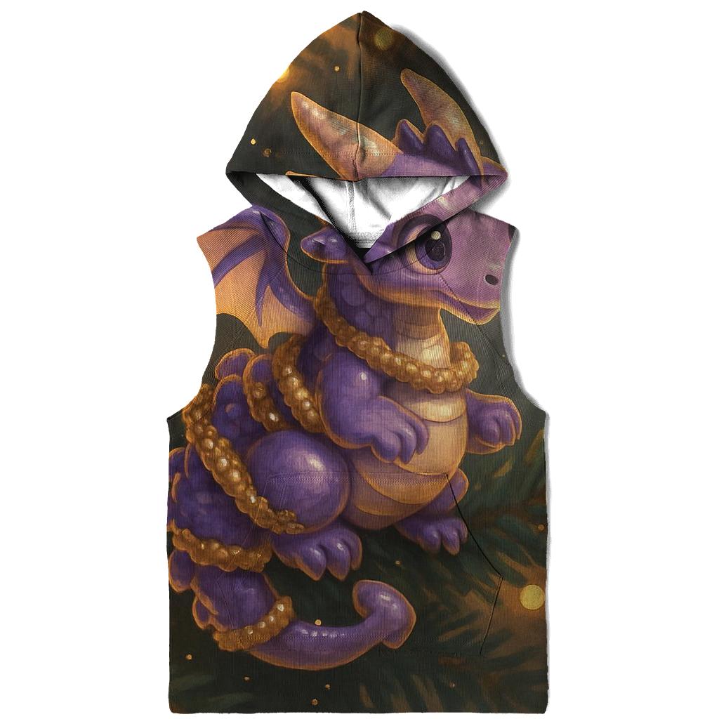 Ornament Dragon Guarding The Tree zip-up hoodies