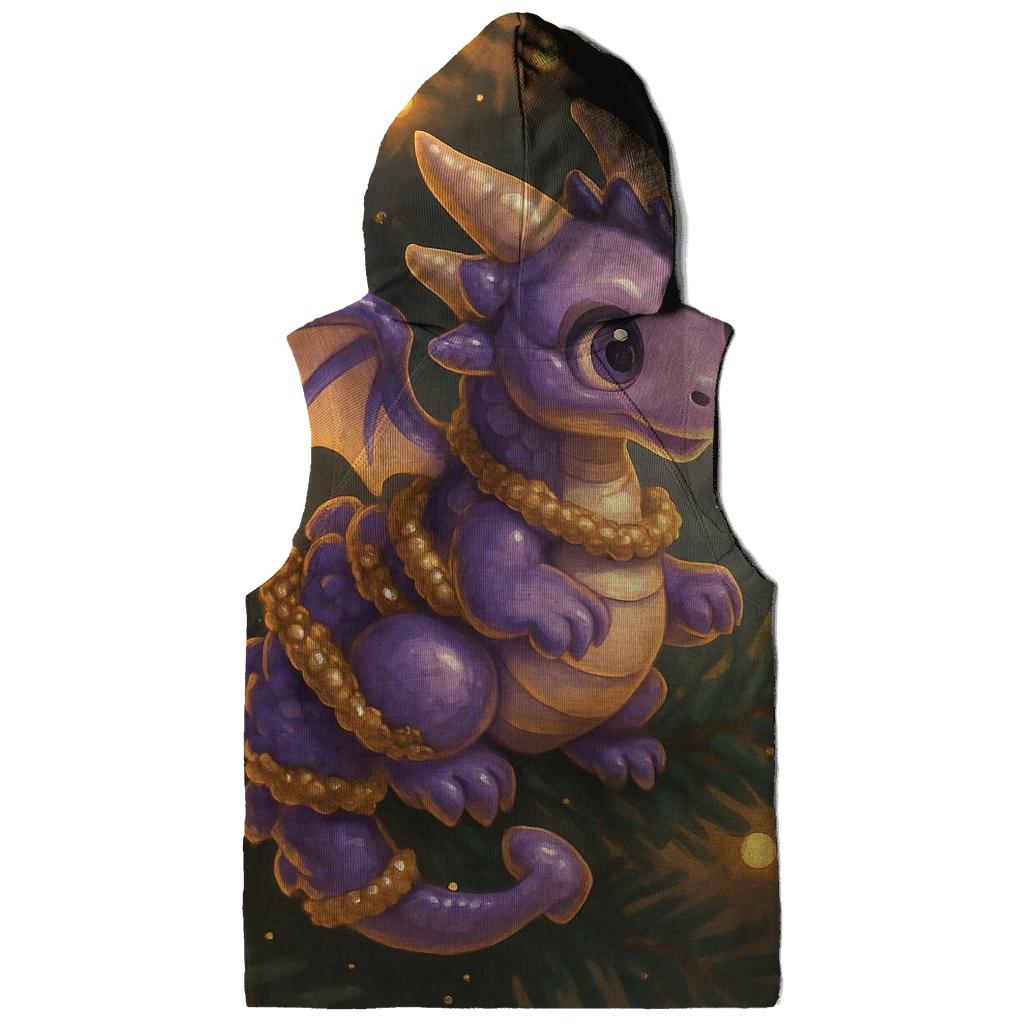 Ornament Dragon Guarding The Tree zip-up hoodies