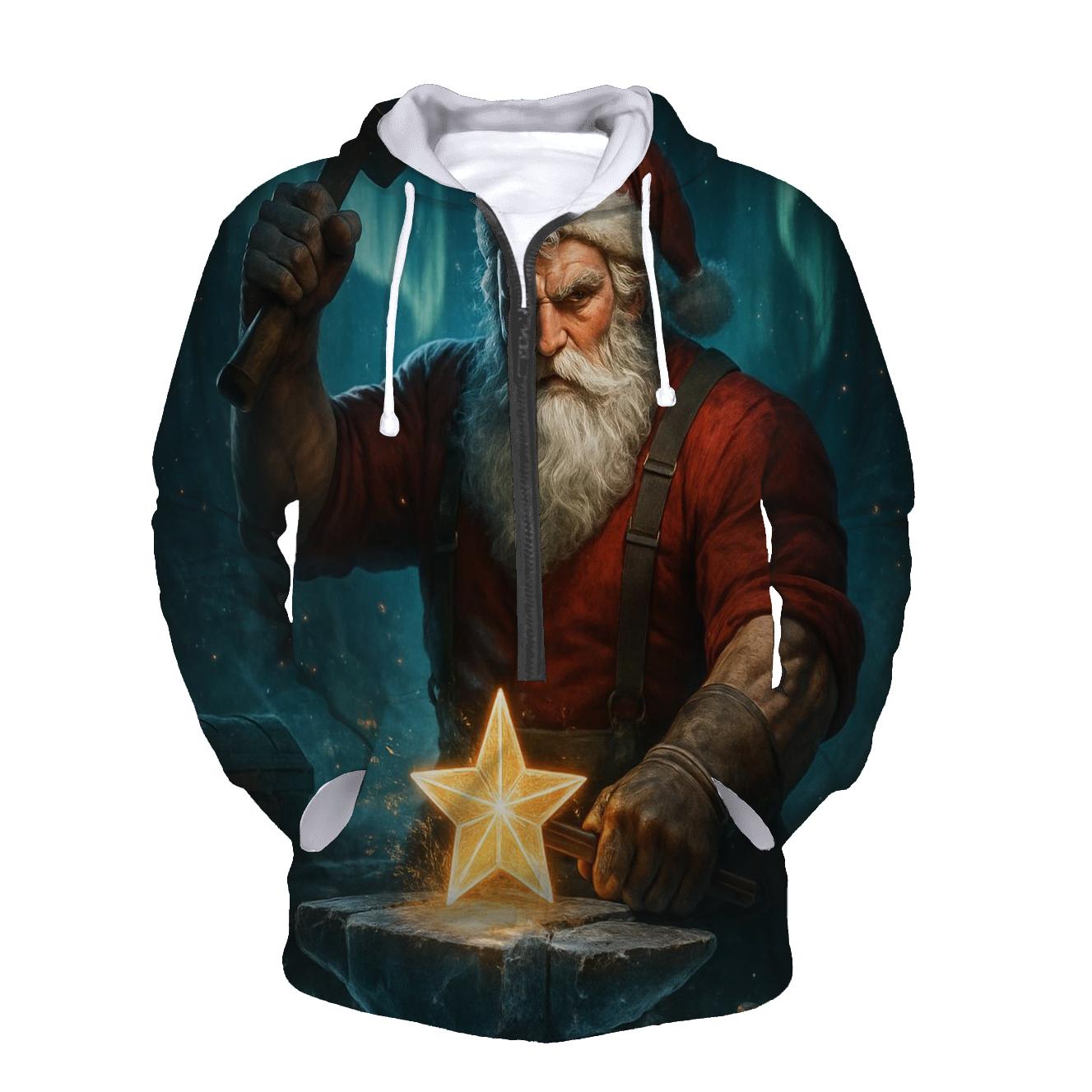 Aurora Forge Santa premium hoodies