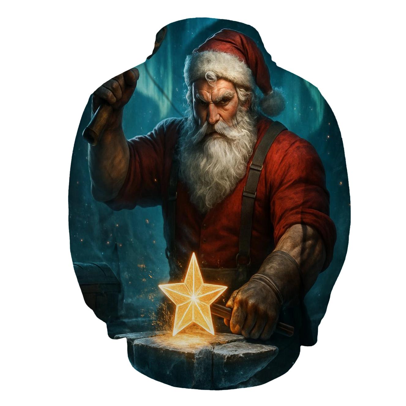 Aurora Forge Santa premium hoodies