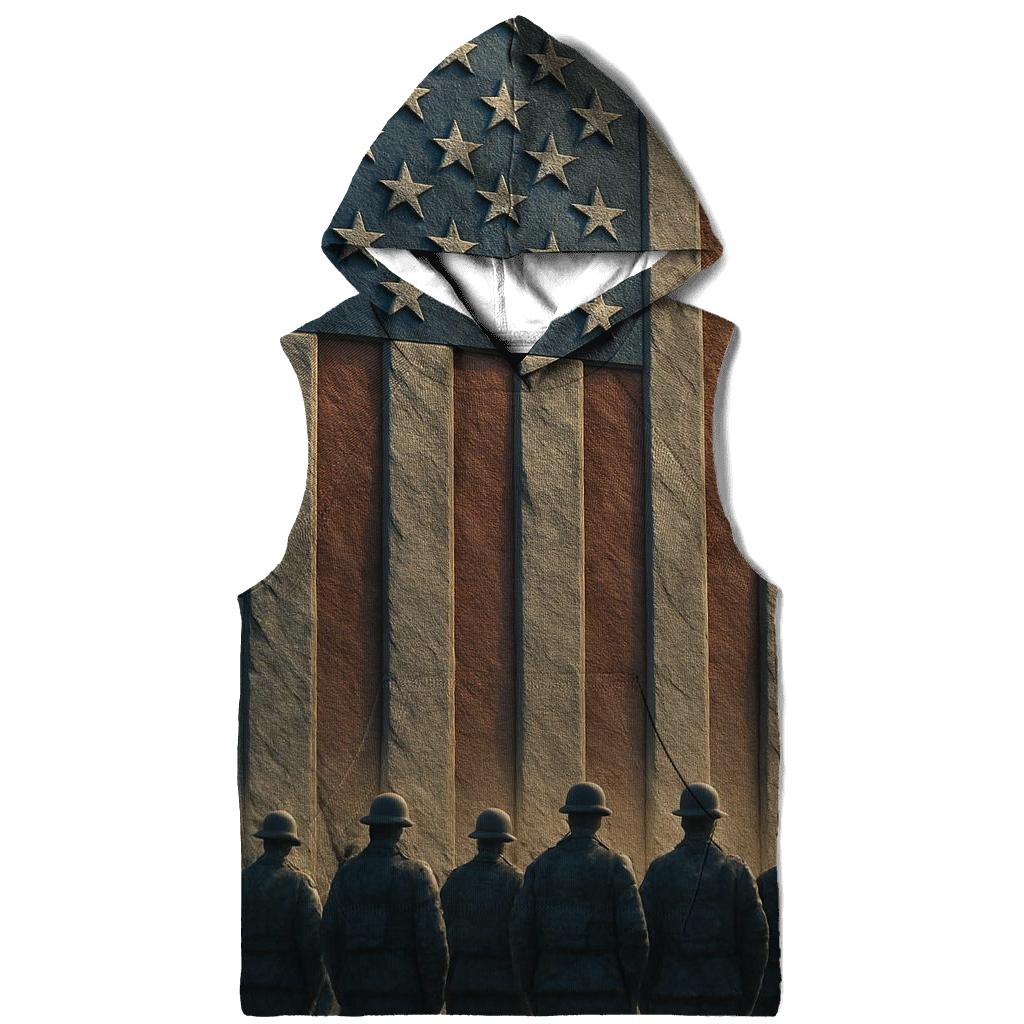 Granite Valor Flag Monument lightweight hoodies
