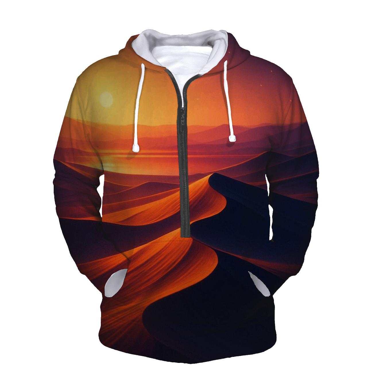 Sunset Over Glass Dunes hoodie trends