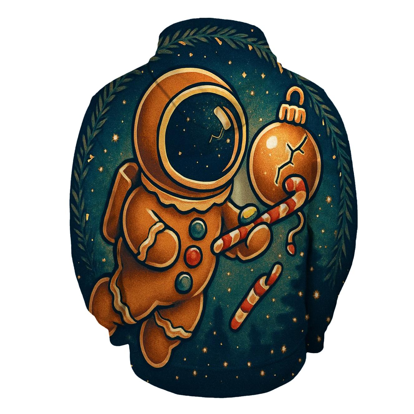 Gingerbread Astronaut Ornament Rescue hoodie designs