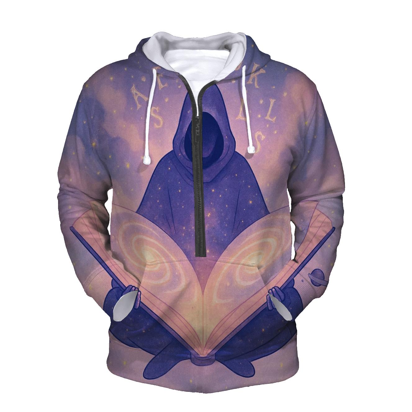 Library Of Spinning Galaxies hoodie trends