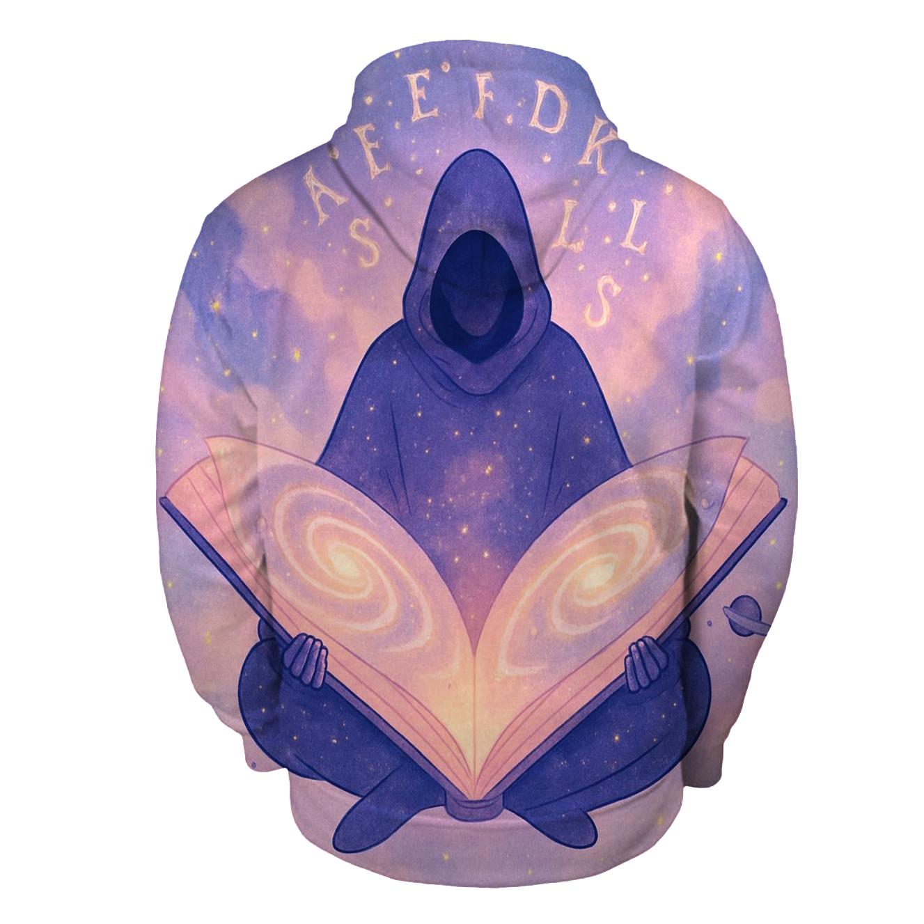 Library Of Spinning Galaxies hoodie trends