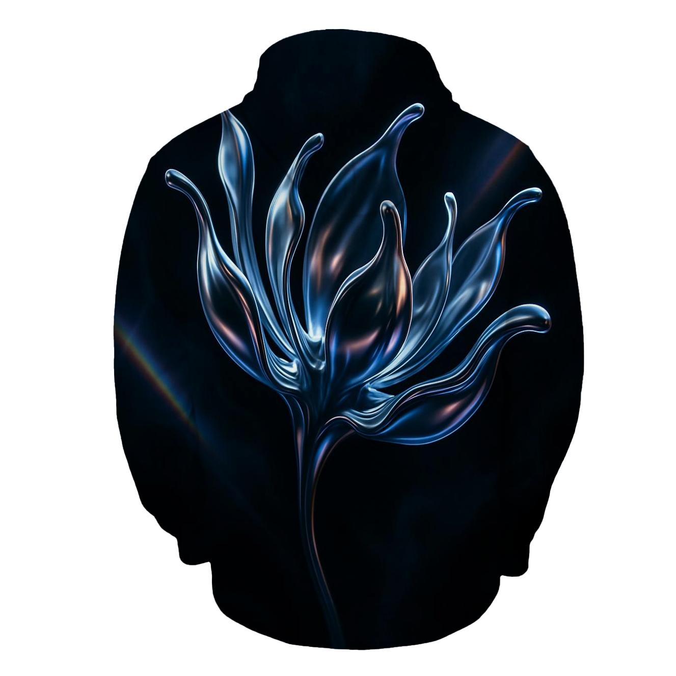 Chrome Bloom Drift hoodies fashion