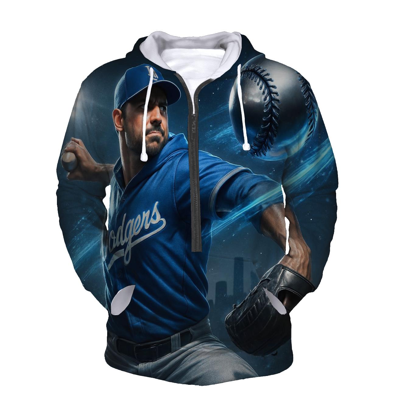 Chrome Fastball Over Los Angeles hoodie styles