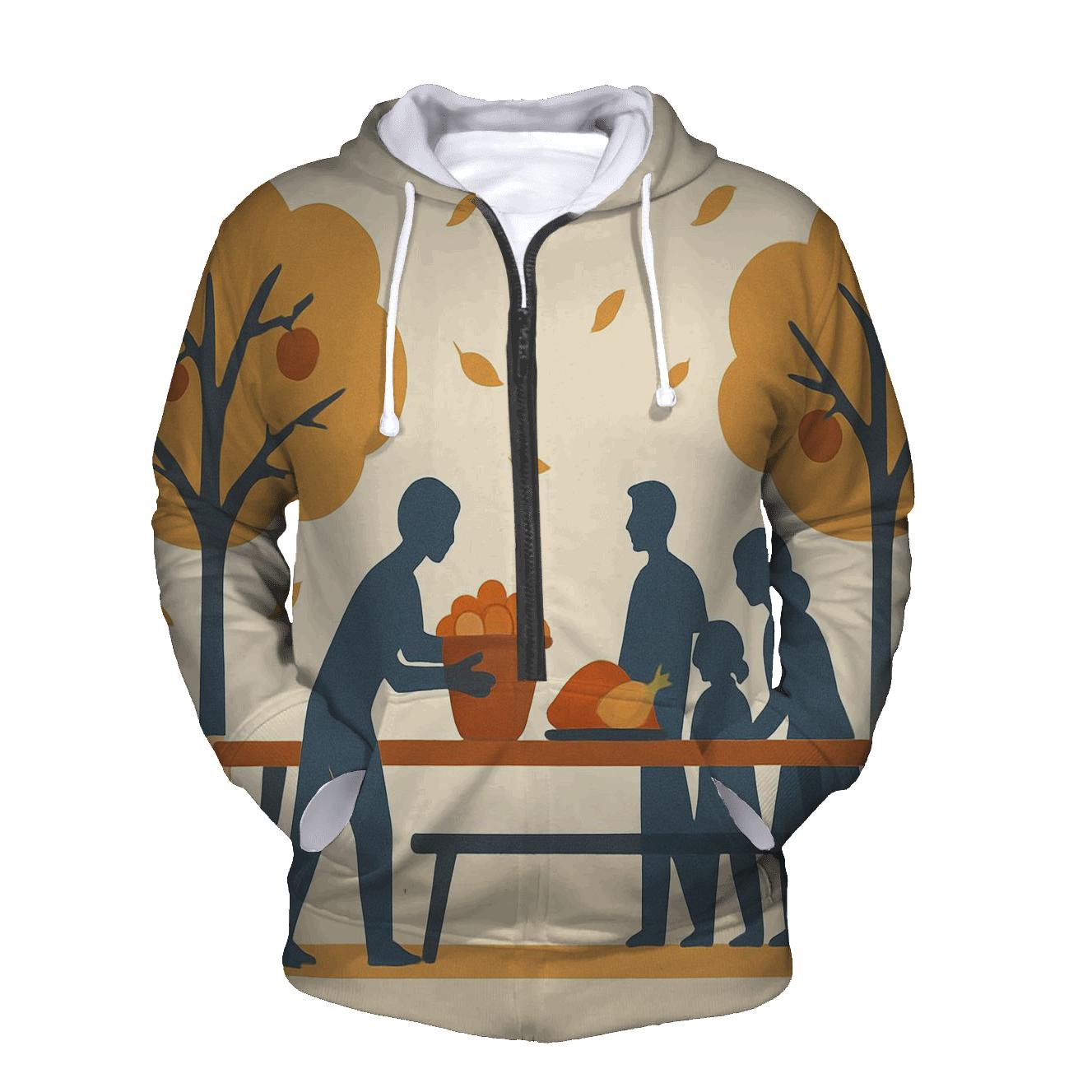 Sunlit Orchard Gratitude Gathering hoodie designs