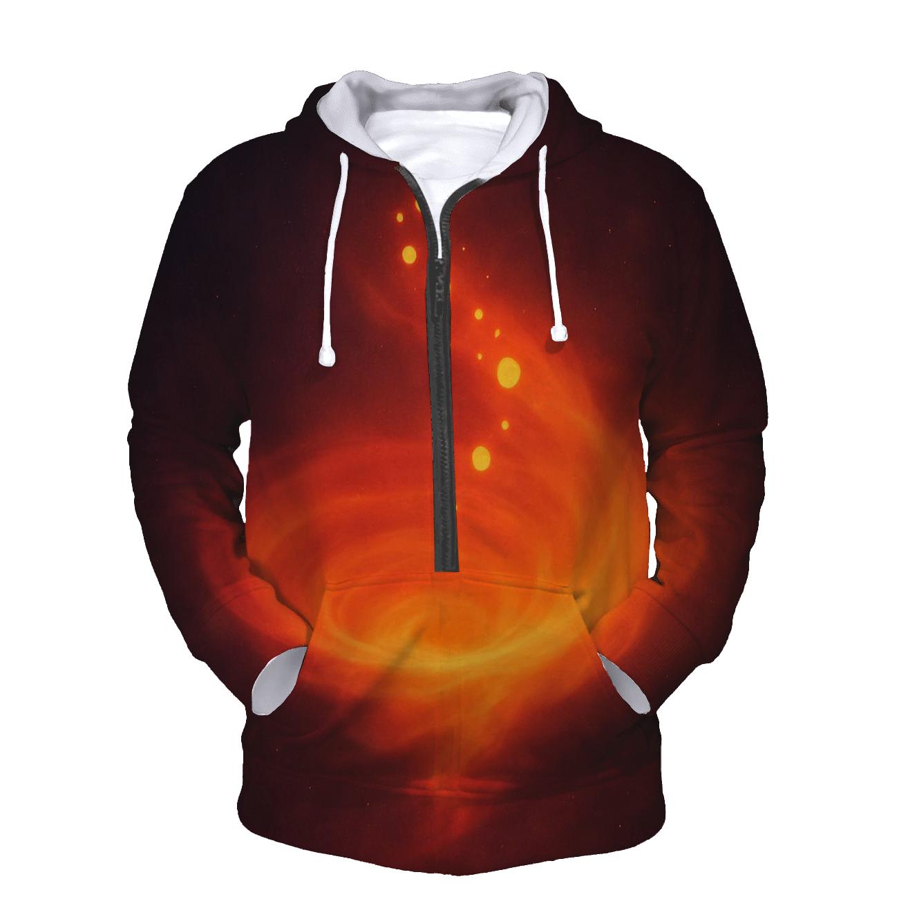 Sunset Ember Whirlpool heavyweight hoodies