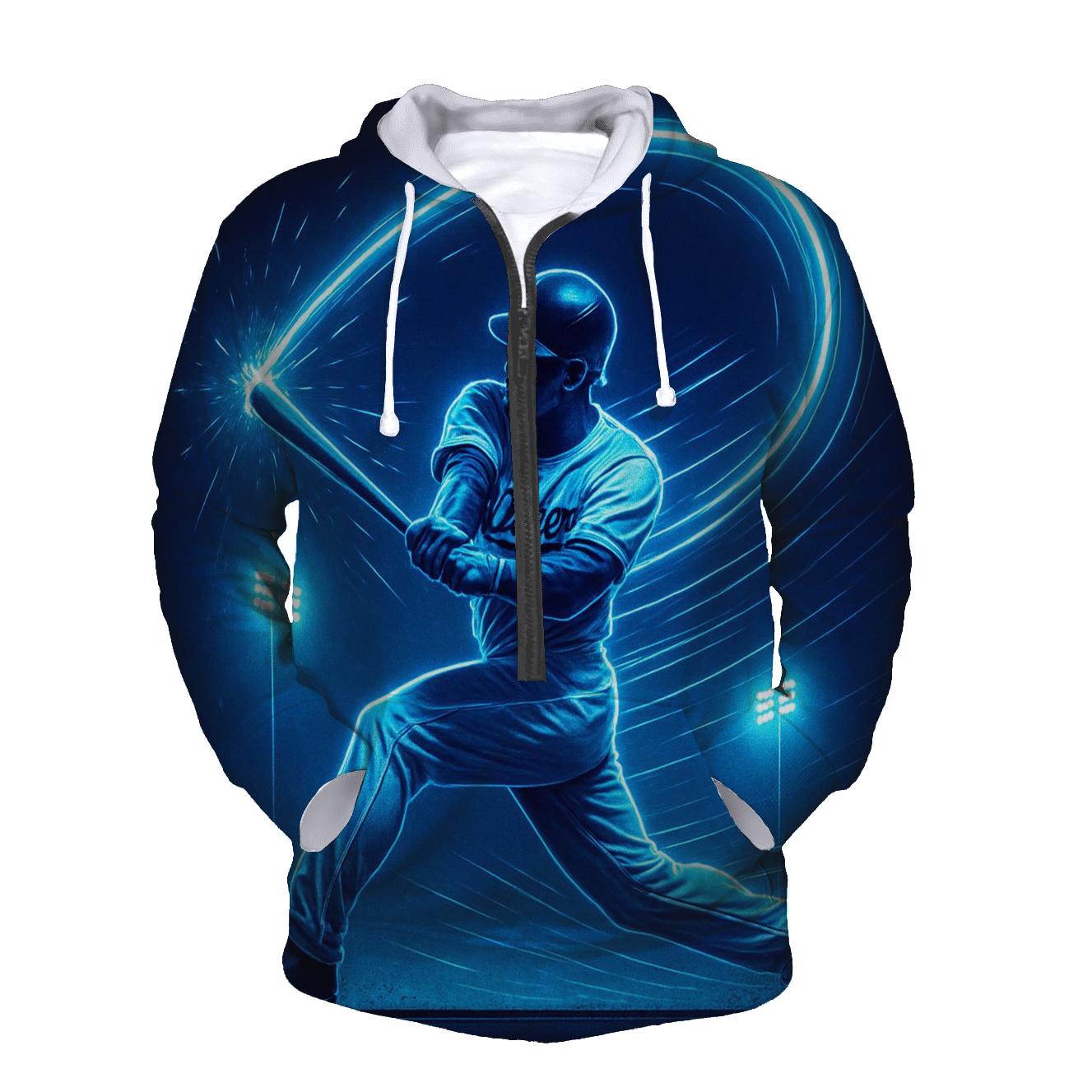 Electric Batter Arc graphic hoodies
