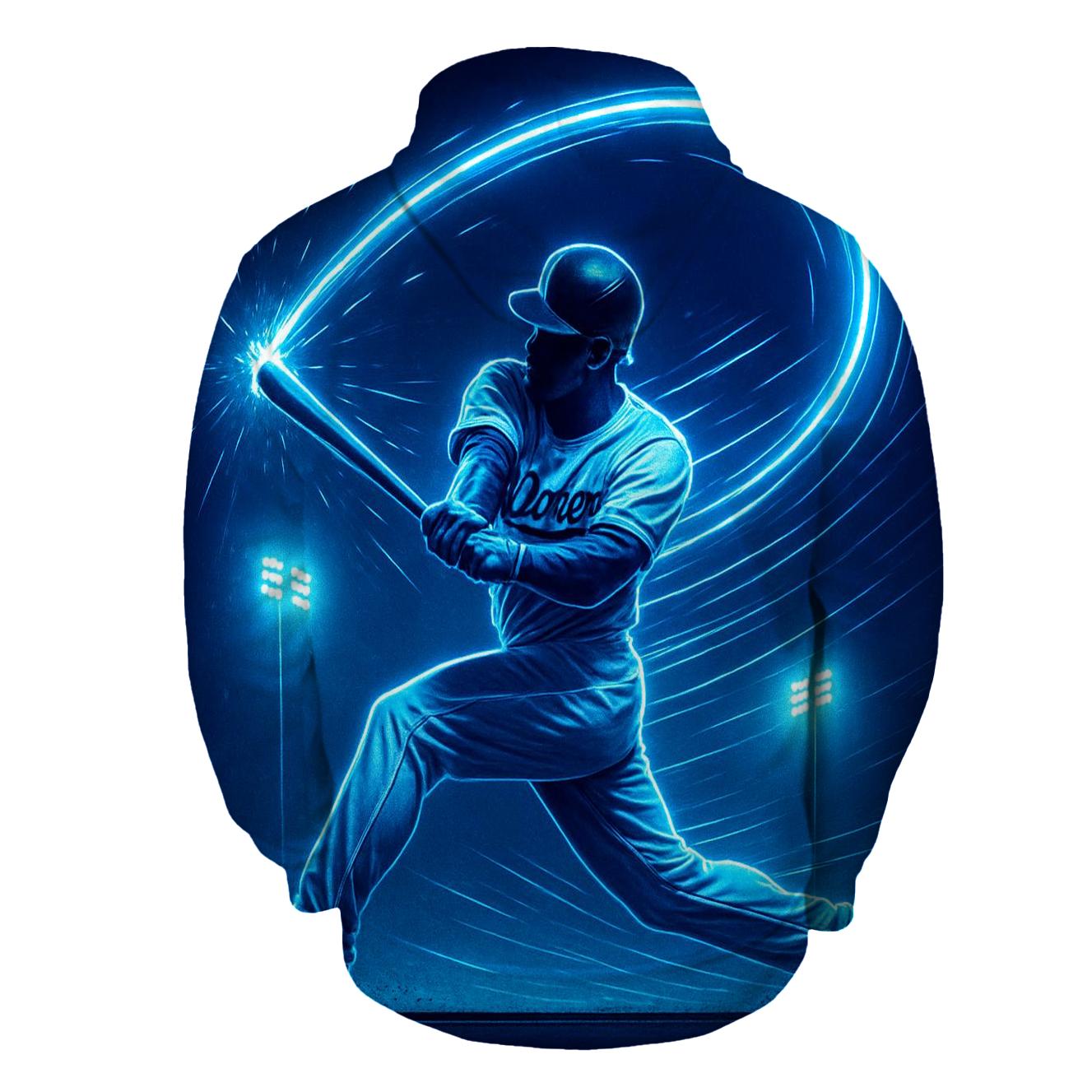 Electric Batter Arc graphic hoodies