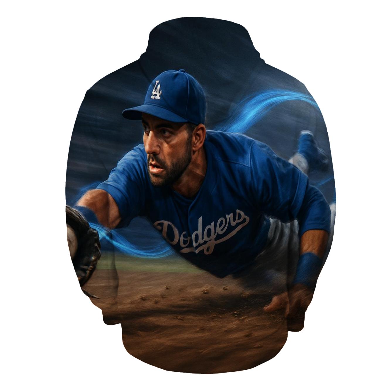 Blue Energy Infield Sprint heavyweight hoodies