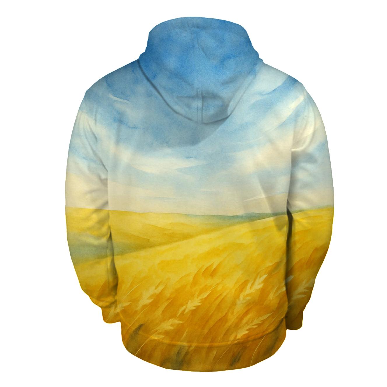 Golden Steppe Ukraine designer hoodies