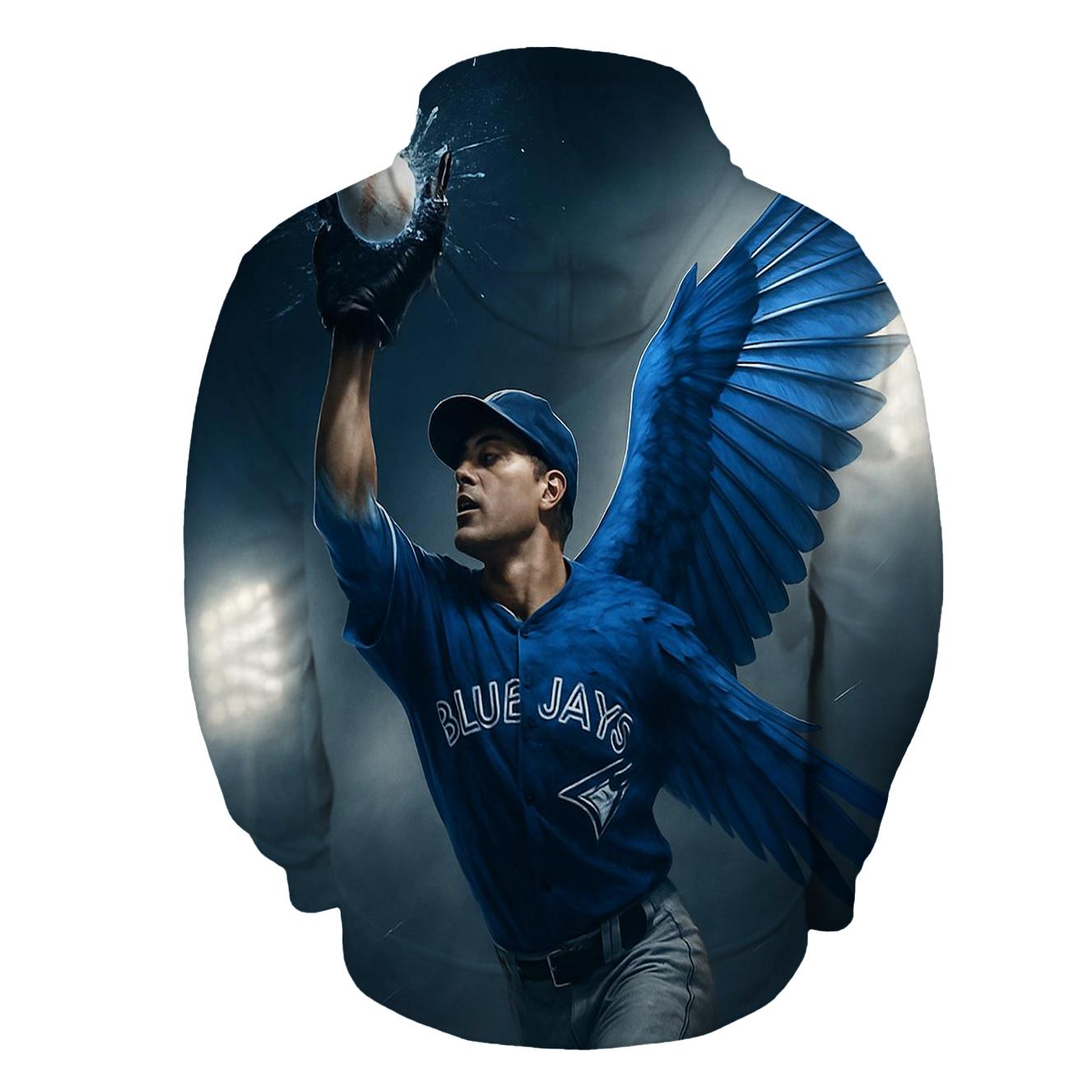 Icy Backlight Catch, Blue Jays Finish designer hoodies