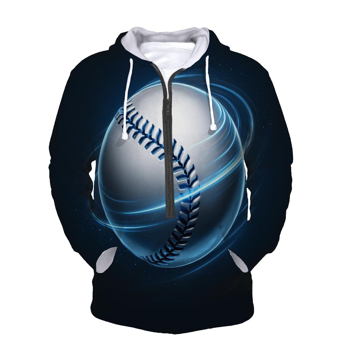 Icy Seams Time Spiral hoodies fashion