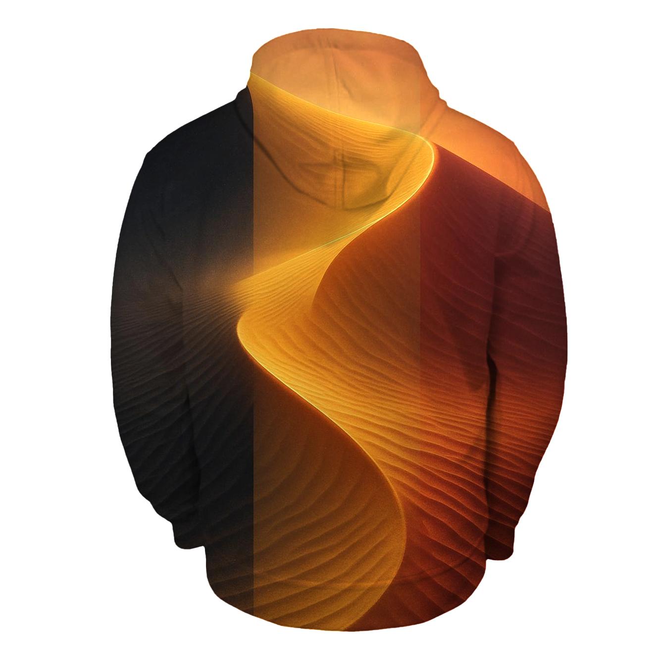 Belgium Desert Gradient Banner lightweight hoodies