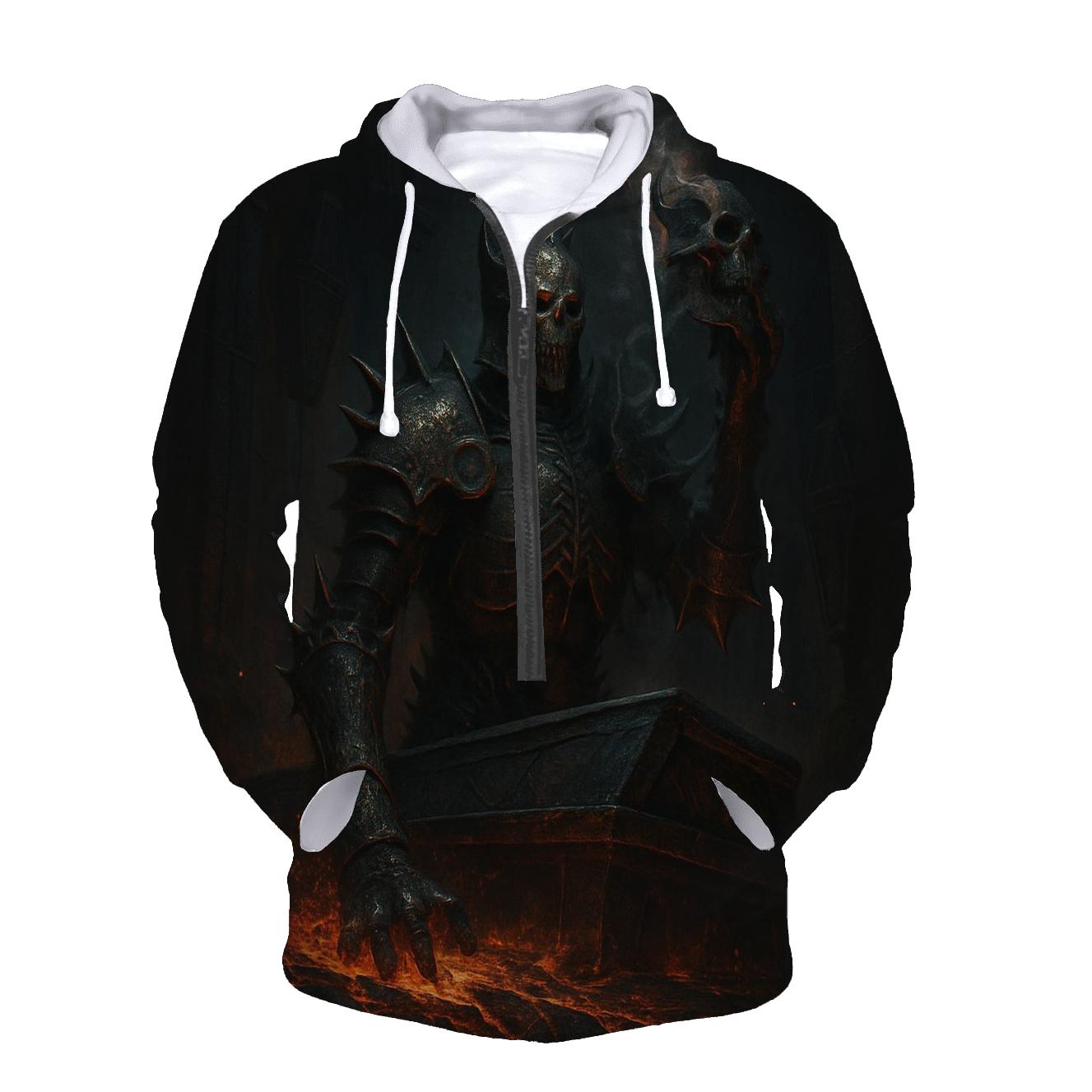 Volcanic Lich Knight Of The Molten Sepulcher heavyweight hoodies