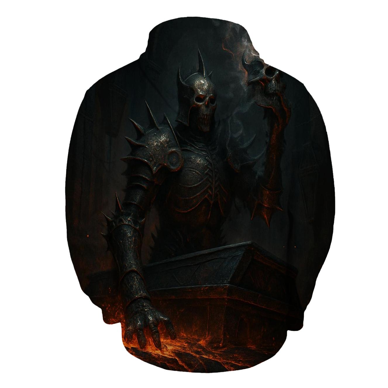 Volcanic Lich Knight Of The Molten Sepulcher heavyweight hoodies