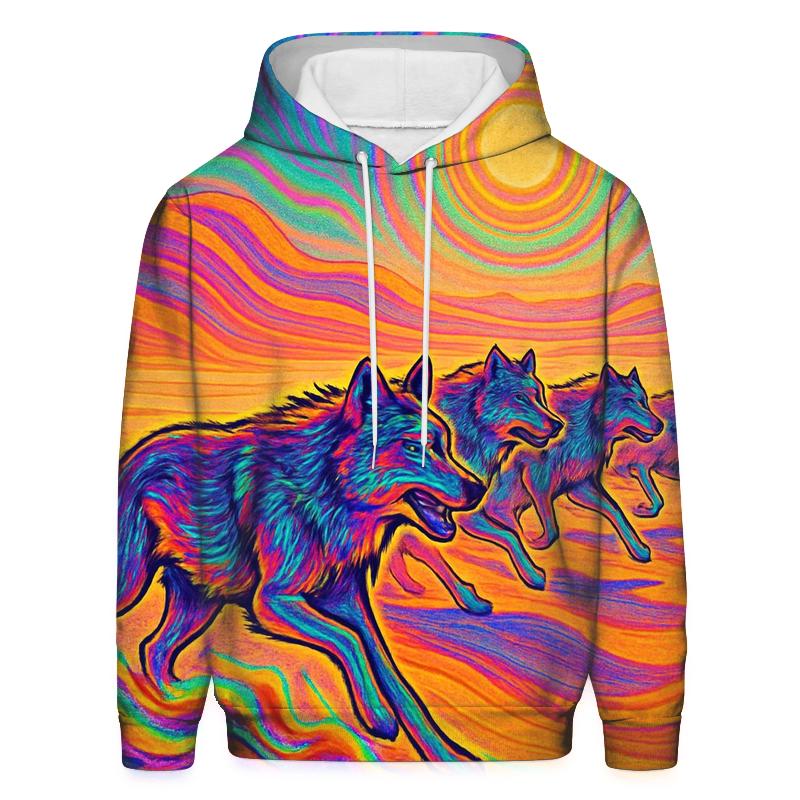 Desert Mirage Pack In Prism Dunes pullover hoodies