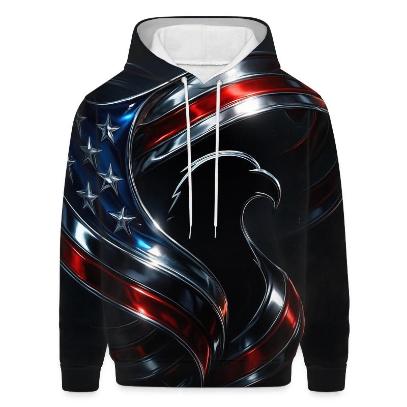 Chrome Starwave Banner zip-up hoodies