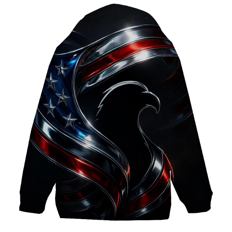Chrome Starwave Banner zip-up hoodies
