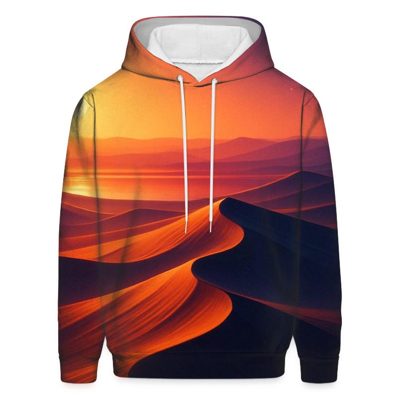 Sunset Over Glass Dunes lightweight hoodies