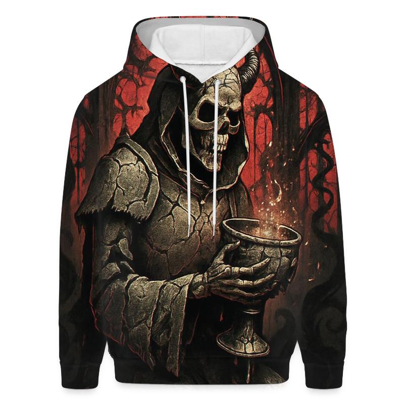 Thorned Reliquary Of The Fallen Saint embroidered hoodies