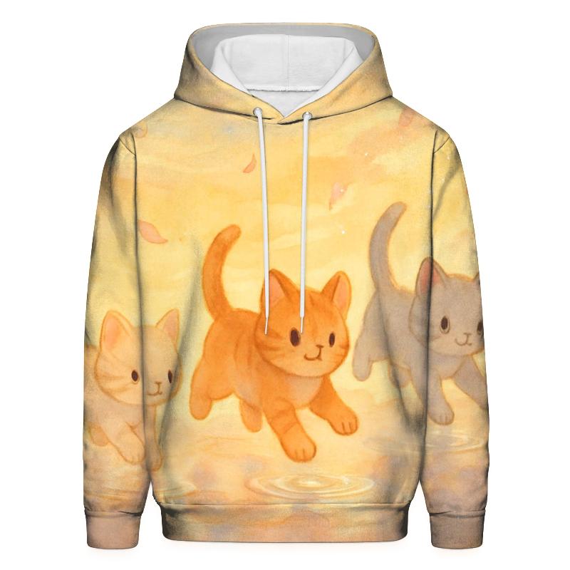 Cloud Puddle Pawprints hoodie styles