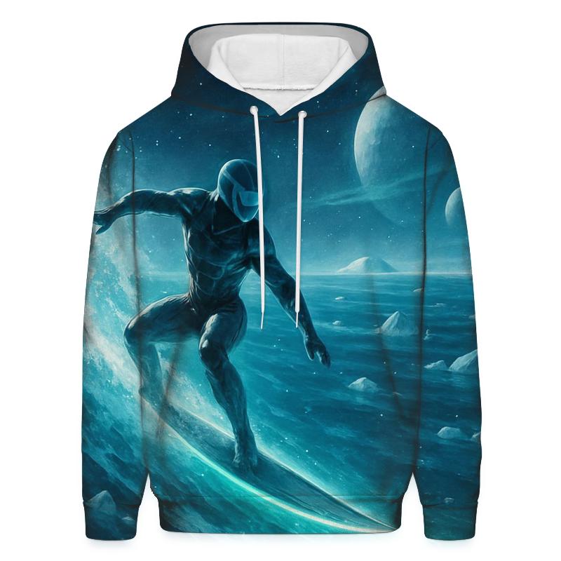 Glacier Comet Surf graphic hoodies